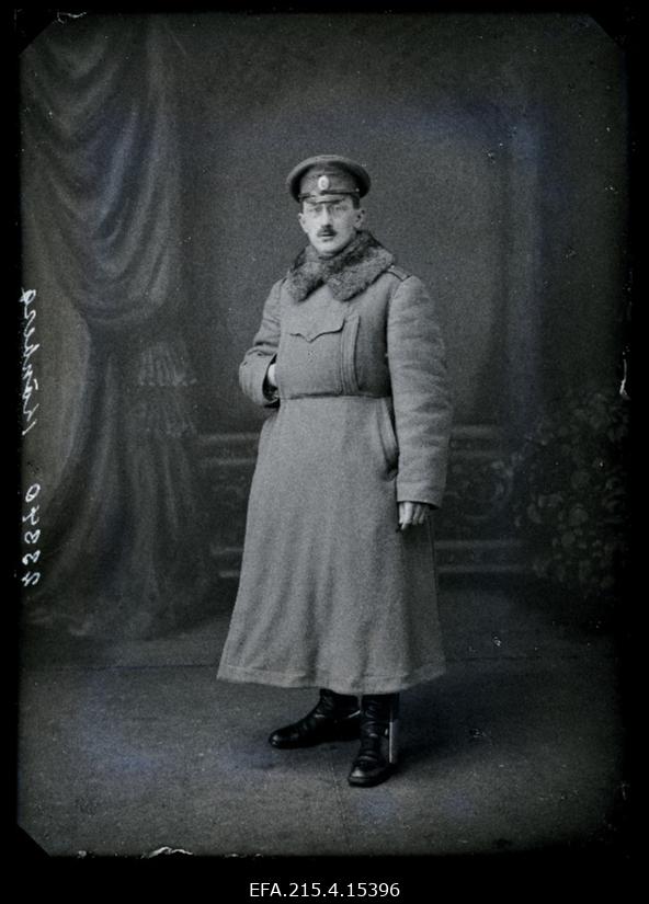 Sõjaväelane Könberg [Gönberg, Köönberg].