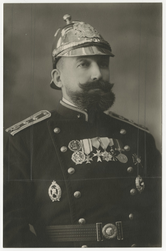 Theodor Vedler, eesti kellassepp, tuletõrjuja ja seltskonnategelane, portreefoto