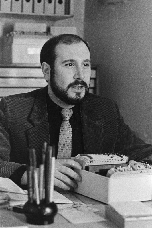 Tootmiskoondise "Eesti Trükitööstus" Ametiühingu Kultuuriklubi direktor Touri Saks.