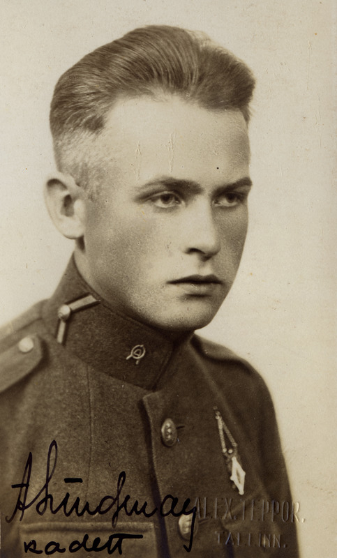 Sõjaväe Ühendatud Õppeasutused. Kadett Aksel Lindenau (Agu Lannu).