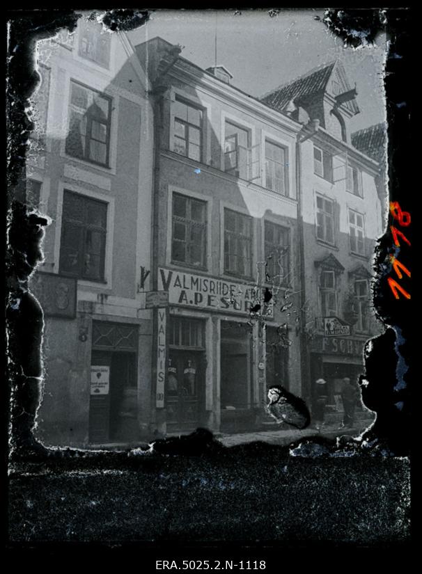 Tallinn. Hoone fassaad