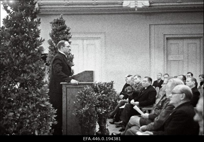 Eesti Skautide Maleva XIII aastakoosolek 05.-06.01.1940 Estonia kontserdisaalis.
