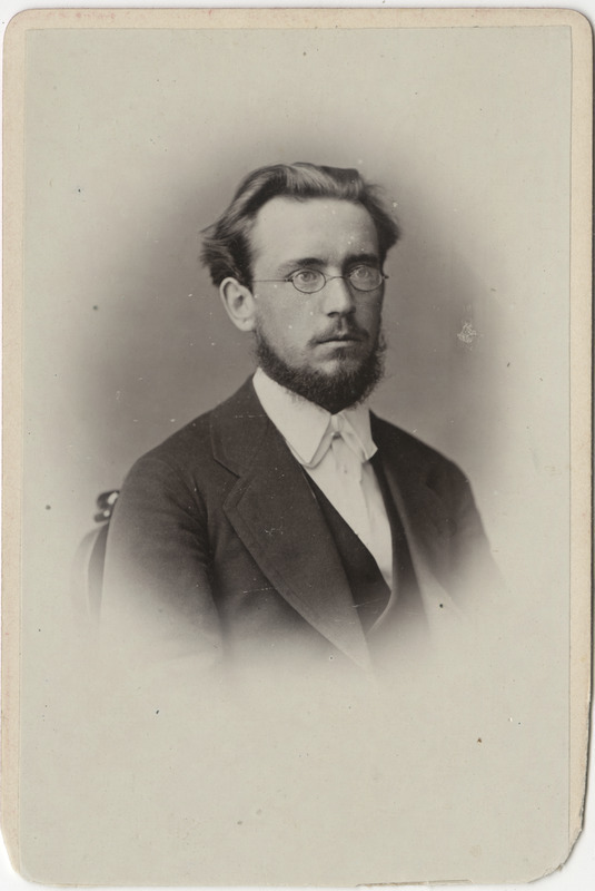 Korporatsioon "Estonia" vilistlane Leopold Rödder, portreefoto