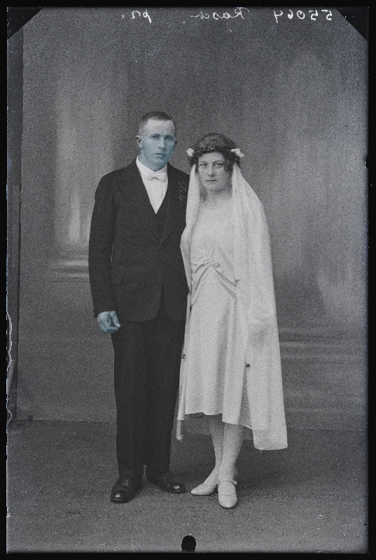 Noorpaar, Karl Rasch abikaasaga, (Harjumaa, Põllküla).