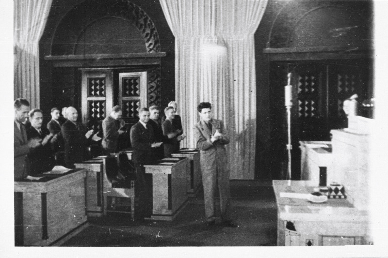 Vaade saali riigivolikogu esimese istungjärgu ajal 21.-23.07.1940.