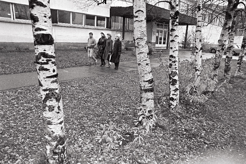 Tallinna Meditsiinikooli välisvaade.