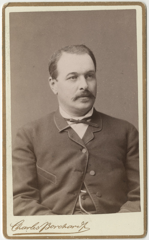 Arvatavasti korporatsioon "Estonia" liige Johannes (Hans) Otto von Wilcken, portreefoto