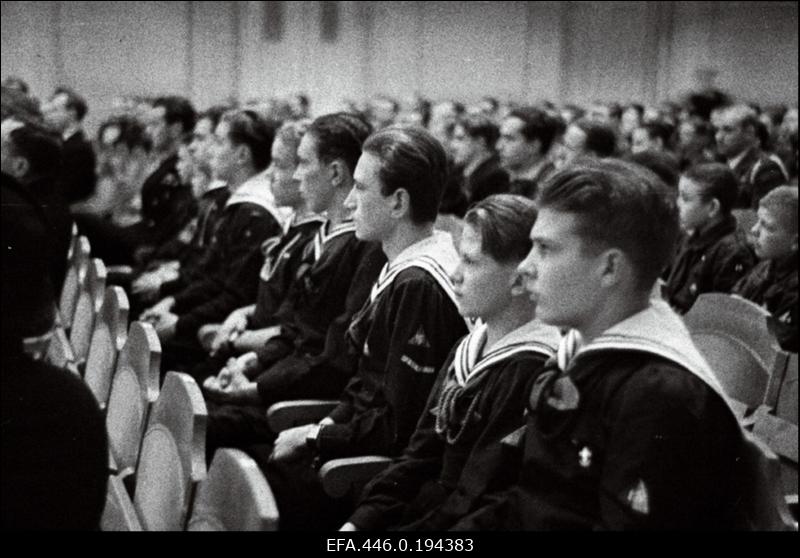 Eesti Skautide Maleva XIII aastakoosolek 05.-06.01.1940 Estonia kontserdisaalis.