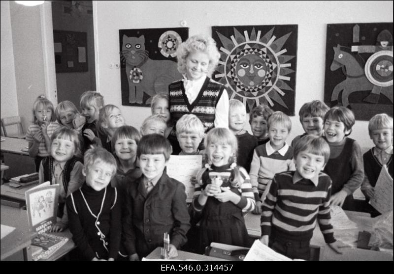 Õpetajate päev Tallinna 46. Keskkoolis.