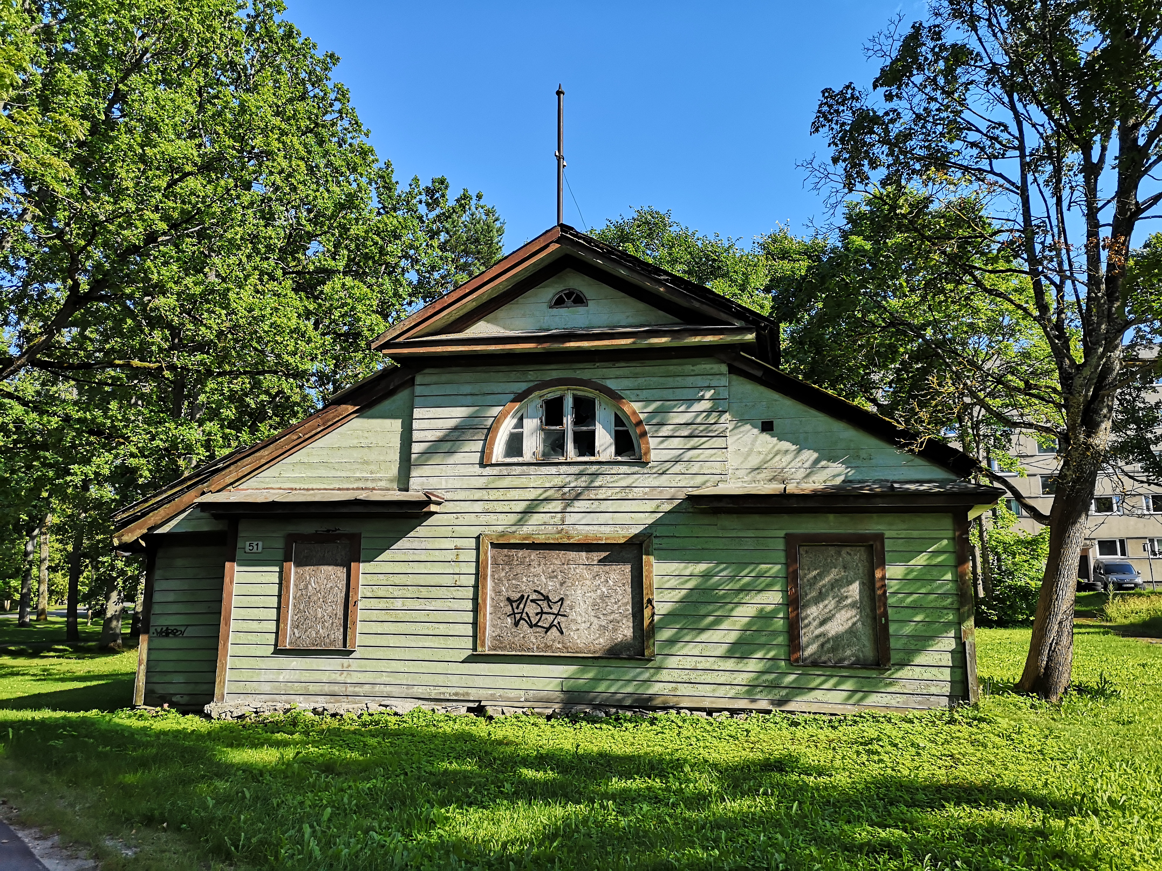 Pärnu51,Sindi.IMG 20190727 172046 - Elamu Sindis Pärnu mnt 51