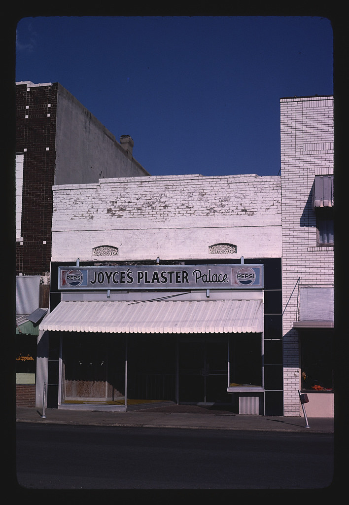 Joyce's Plaster Palace, Jonesboro, Arkansas (LOC)