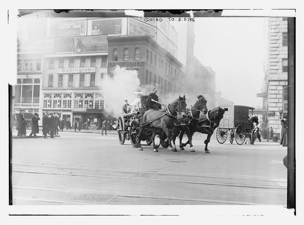 Going to a fire  (LOC)