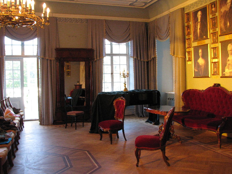 Etendus "Armas luiskaja" Palmse mõisas. Enne etendust.