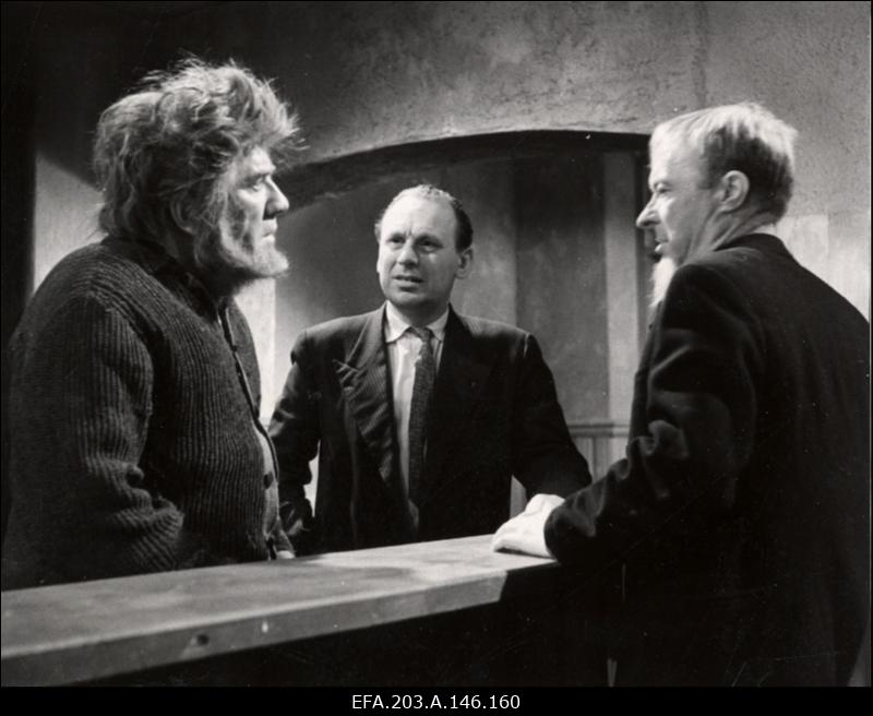 Filmistuudio Tallinnfilm mängufilmi Põrgupõhja uus Vanapagan filmimise ajal.