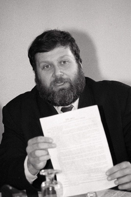 Valimisliidu “Õiglus - Spravedlivost” liider Jevgeni Kogan.