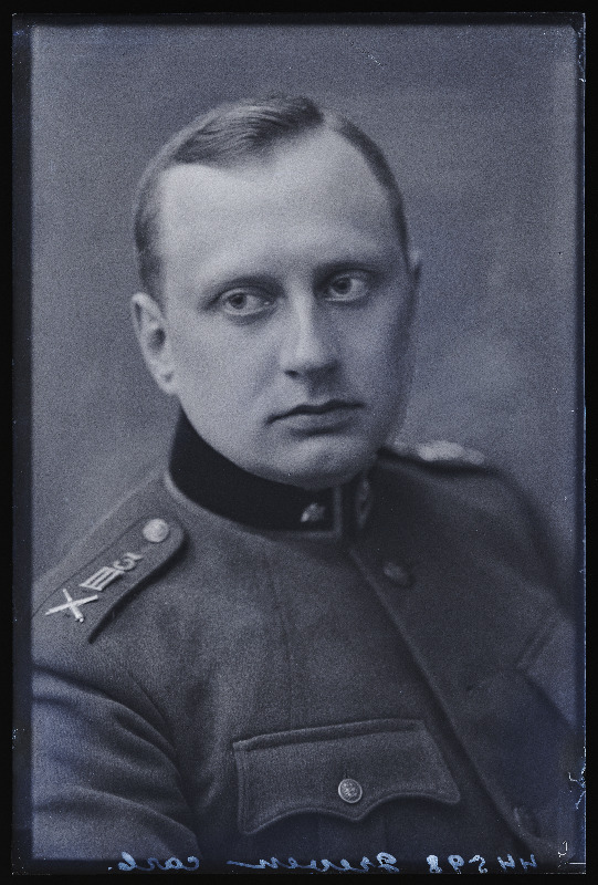 Sõjaväelane, nooremleitnant Greven, 3. Suurtükiväegrupp.