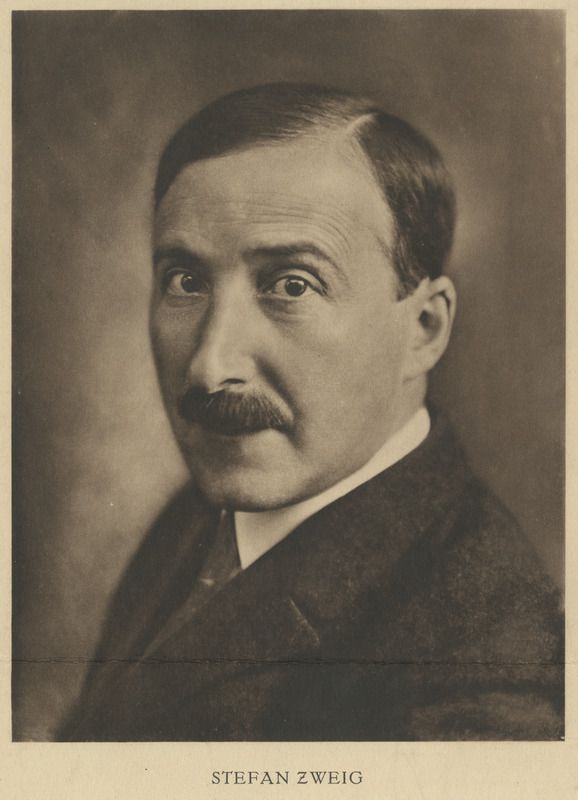 Stefan Zweig, Austria saksakeelne kirjanik, biograafiate kirjutaja, portreefoto