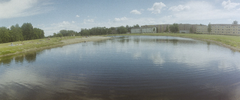 Tehisjärv Pedeli jõel.