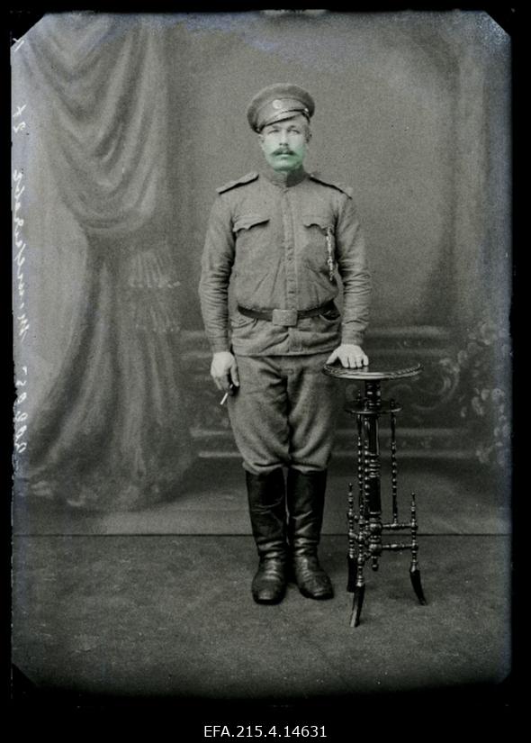 Sõjaväelane Teterjajeff (Teterjajev).