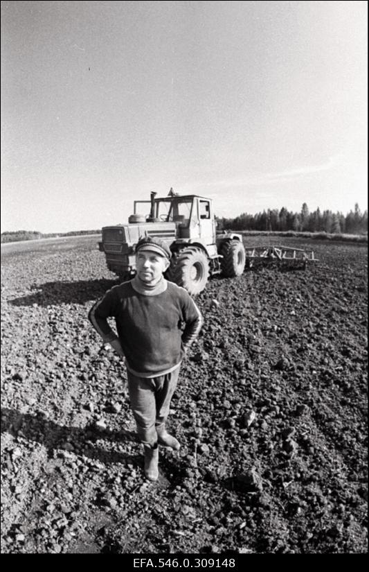 Kolhoosi Rahva hääle sügistööd.