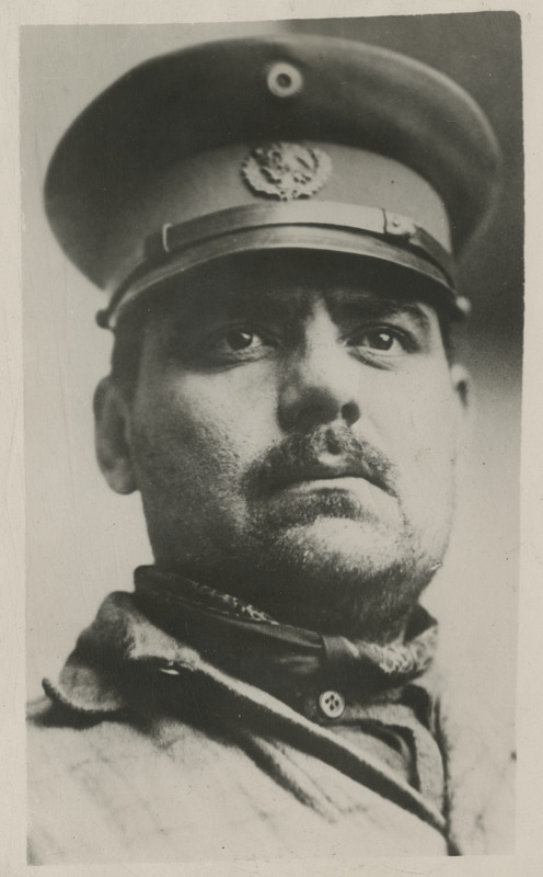 Escobar, Mehhiko kindral, portreefoto