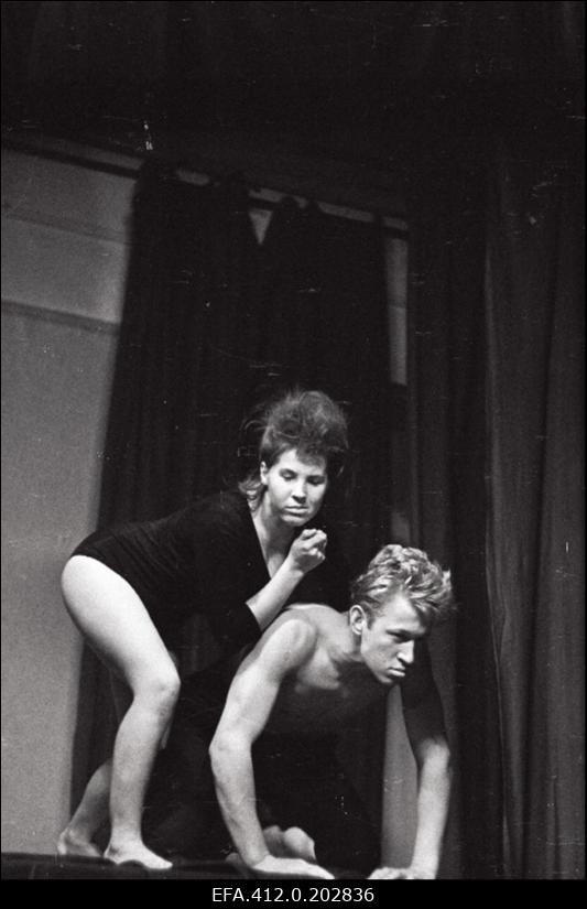 Praktiline töö Tallinna Riikliku Konservatooriumi lavakunsti kateedris. Etüüdid.