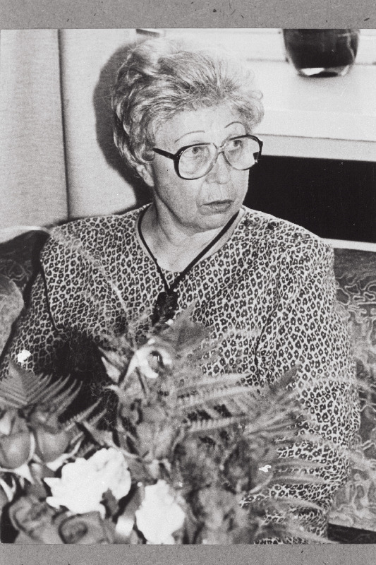 Eesti Etnograafia Ringi asutaja Kanadas Ene Runge külaskäigul Eestis.