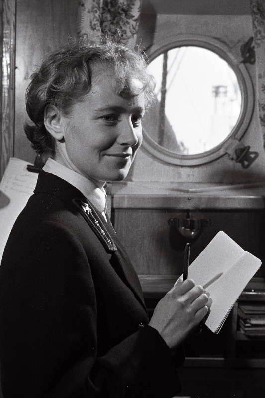 Tallinna Trolliameti kontrolör Viivi Veigel.