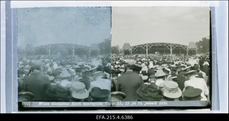 Vaade lauluväljakule VII üldlaulupeo ajal.