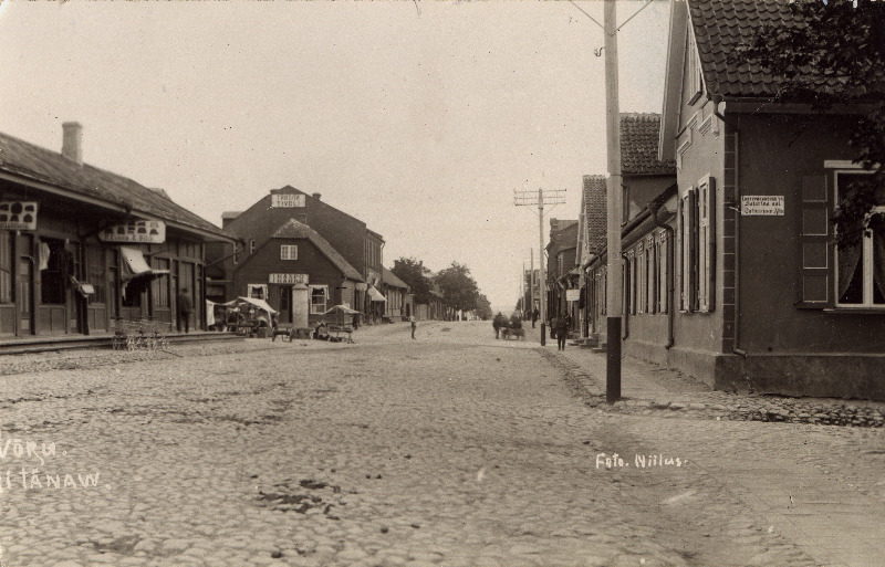 Jüri tänav Võrus.