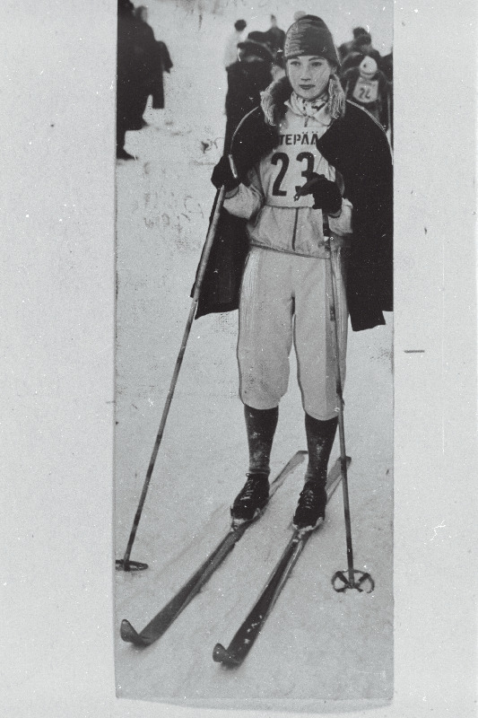 Suusataja Reet Päeva.