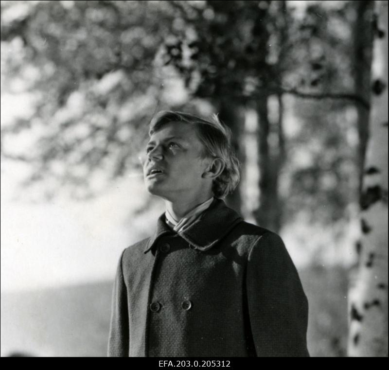 Tallinnfilmi mängufilm "Kevade". Arno osas Arno Liiver.