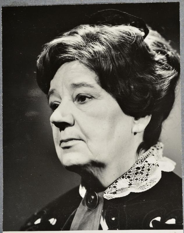 Proua Malmberg - näitleja Lisl (Liise) Lindau.