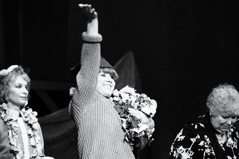 Pipi Pikksukk - 20. aastane. Etenduse ajal.