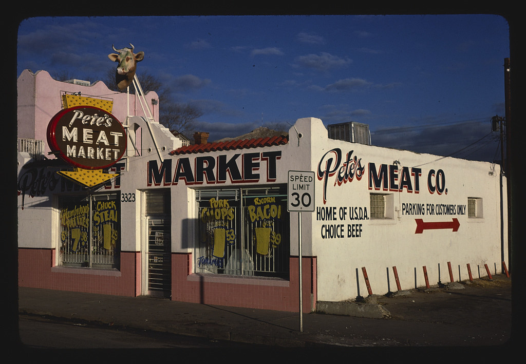 Pete's Meat Market, El Paso, Texas (LOC)