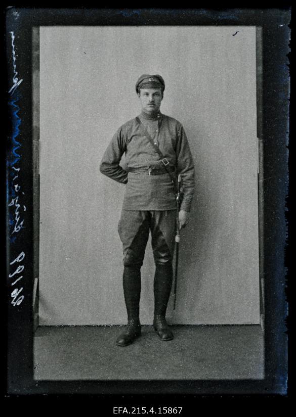 Sõjaväelane Jürjak.