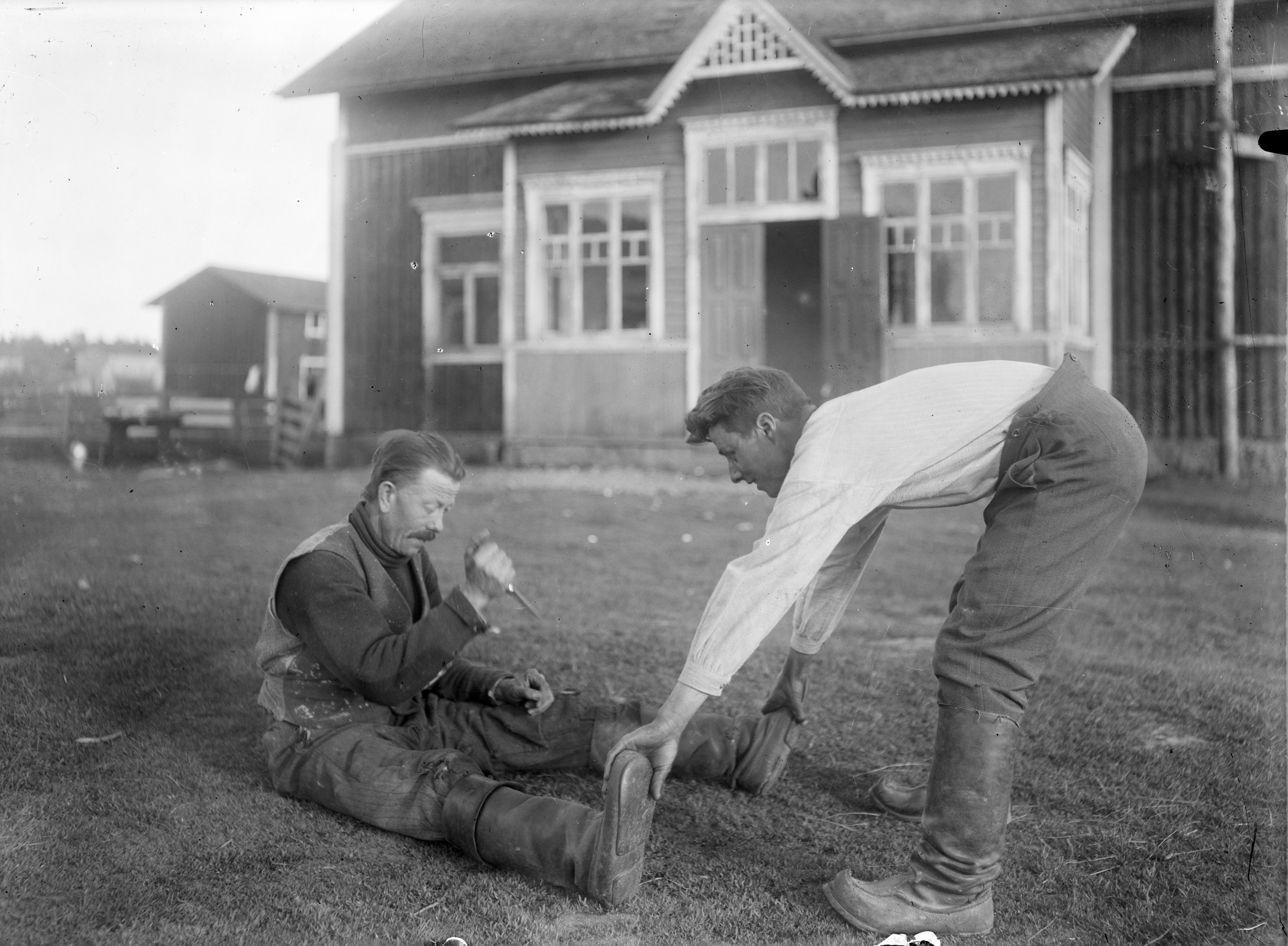 SLS 403_34 Torka bort vattnet med kniven‎ (1931)