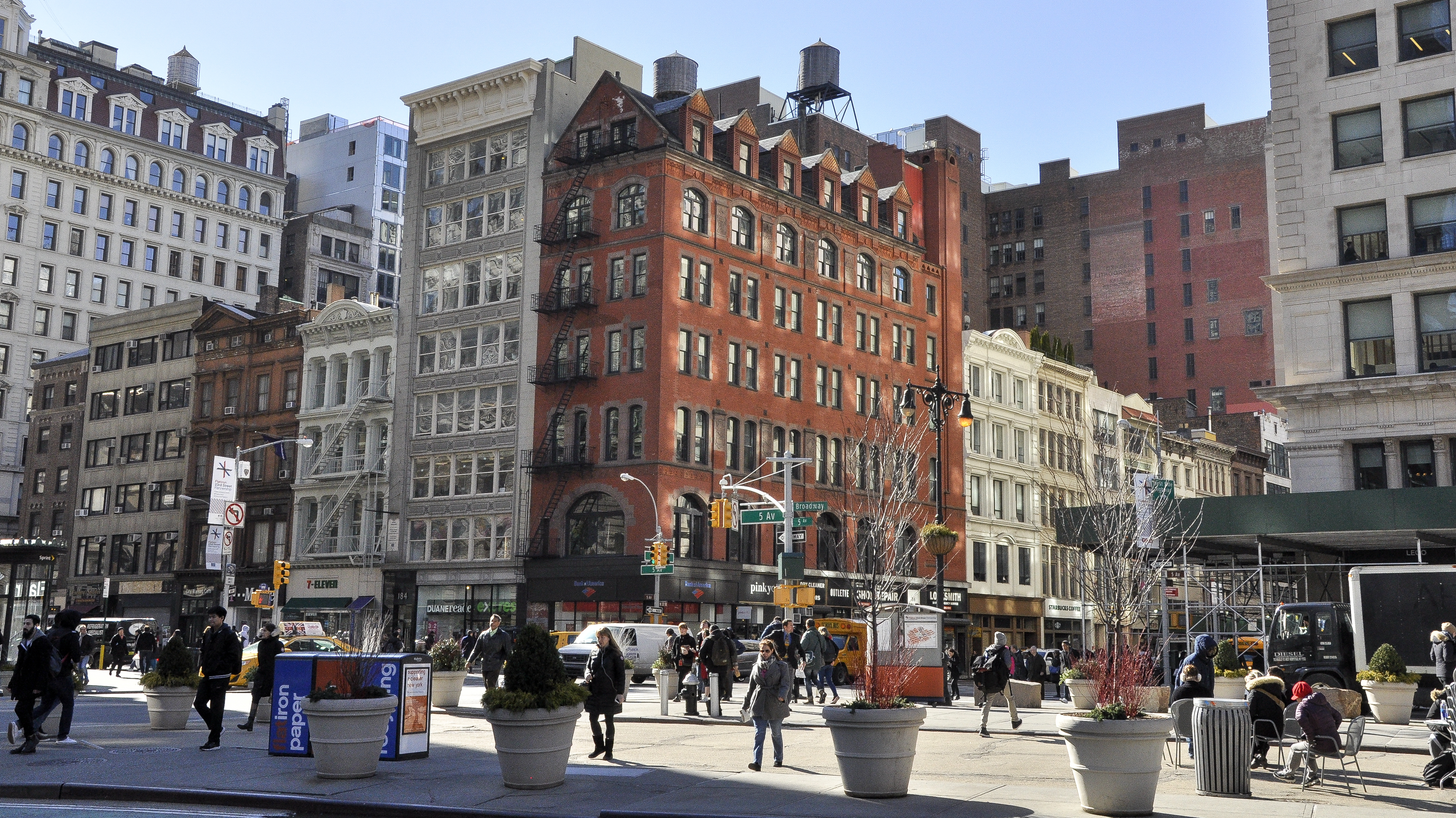 Madison Square het vroegere Western Union Telegraph Building - New York 2-03-2016 14-41-43 - lang