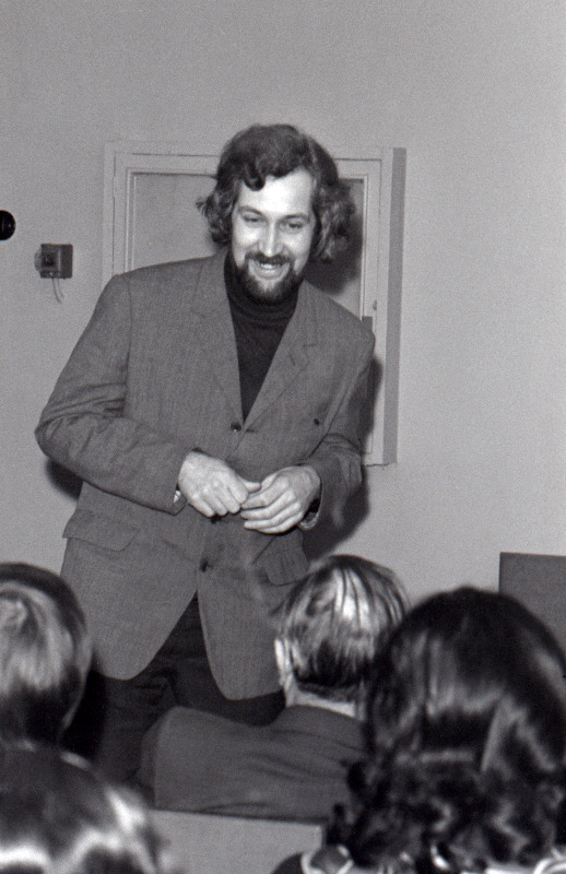 Kirjanik Jaan Kaplinski.