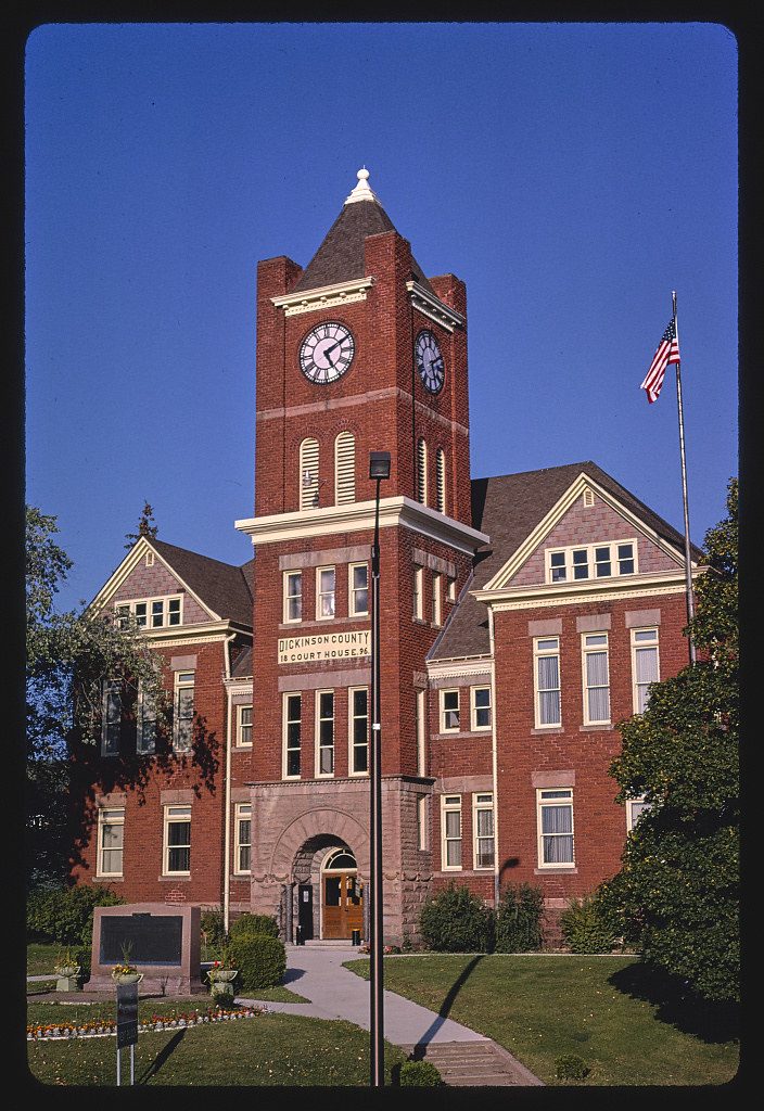 Dickinson County Courthouse (1896), Iron Mountain, Michigan (LOC)