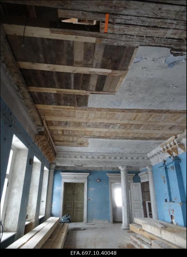 Riisipere mõis. Mõisa peahoone renoveerimine.