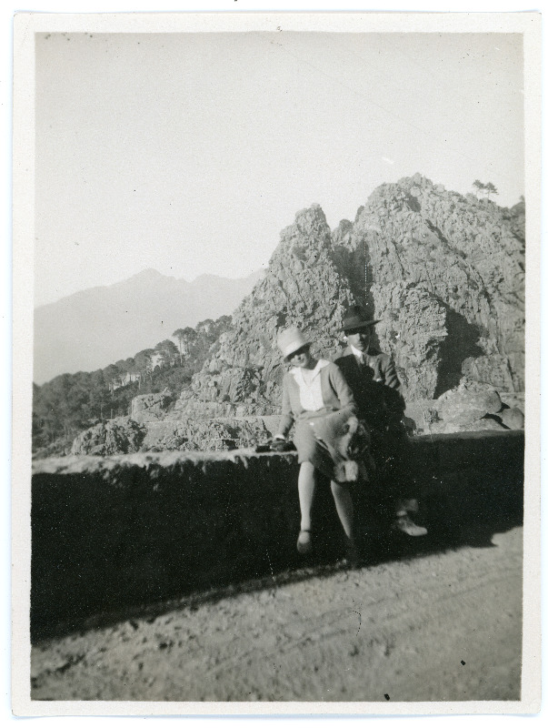 Johannes Semper ja Aurora Semper Korsikal