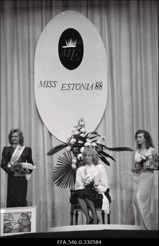 Üritus Miss Estonia.