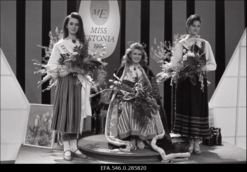 Miss Estonia'91, Erika Bauer.