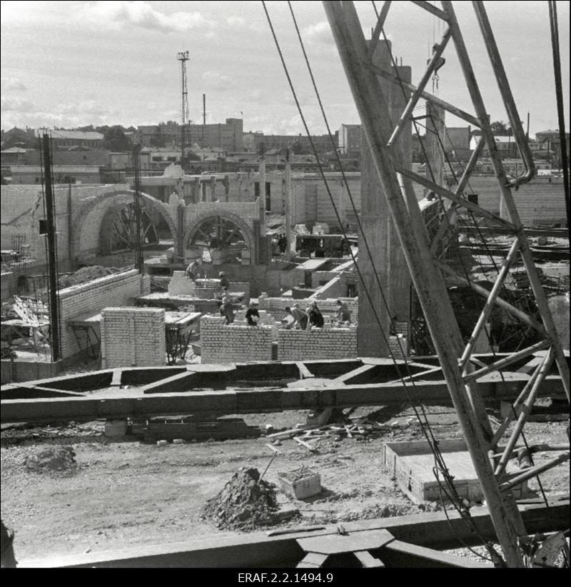 V. I. Lenini nim. Kultuuri - ja Spordipalee ehitamine (Linnahall) 1978 - 1980.
