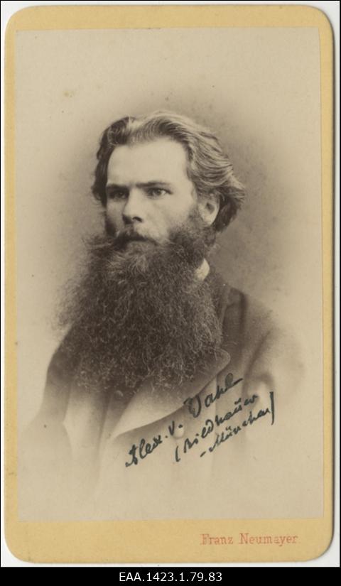Alexander von Wahl, portreefoto
