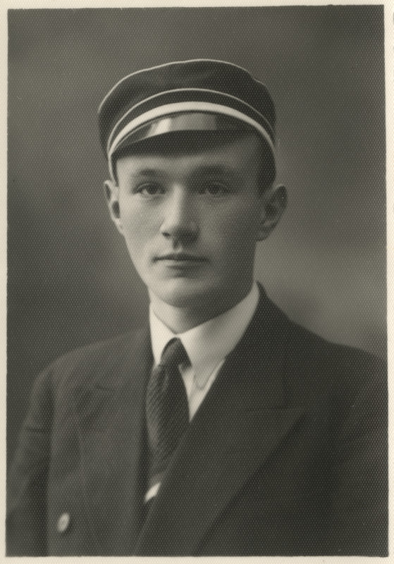 Korporatsiooni "Livonia" liige Harry von Wardenburg, portreefoto