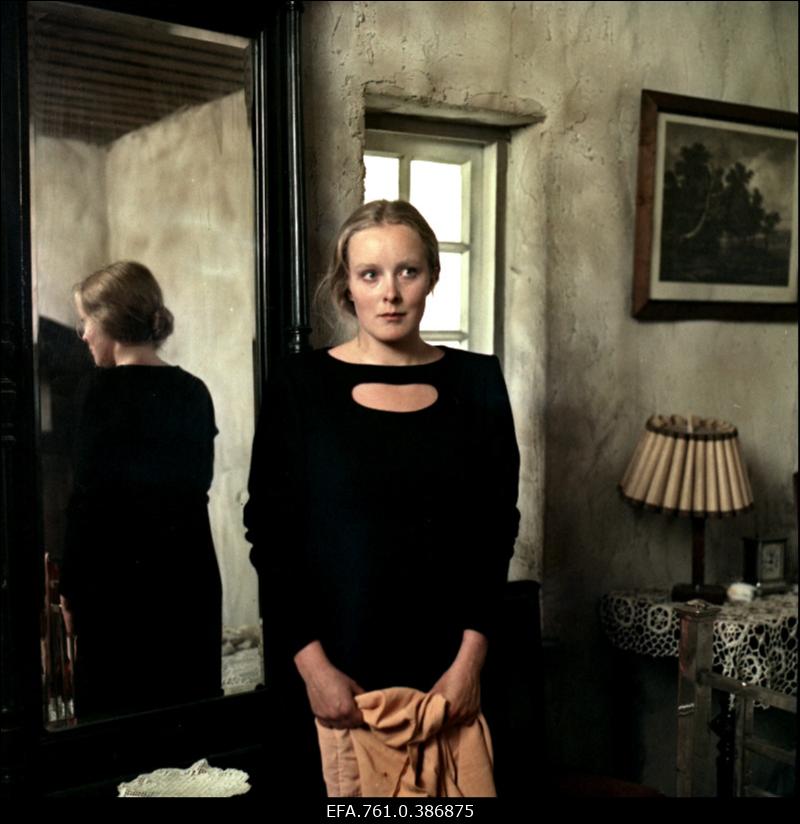 Filmi "Äratus" filmimine. Katrin Kohv Vennaru Linda osas.