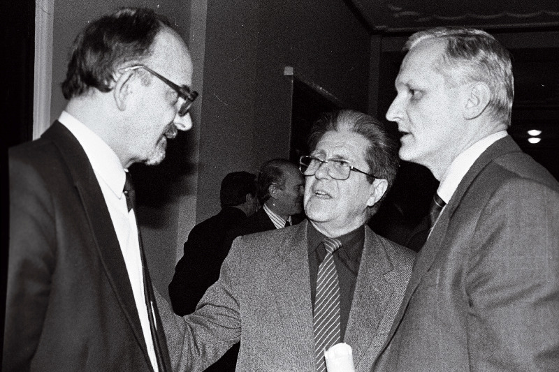 Eesti NSV XI koosseisu XIV istungjärgu vaheajal.