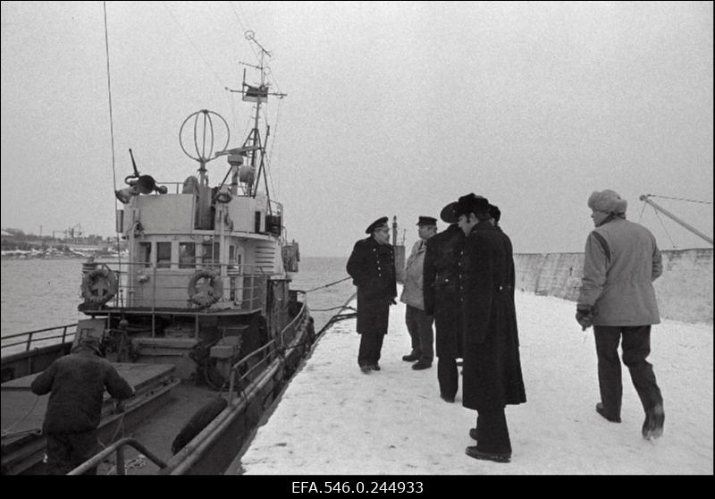 Endise Nõukogude Liidu sõjaväebaas Paldiskis.